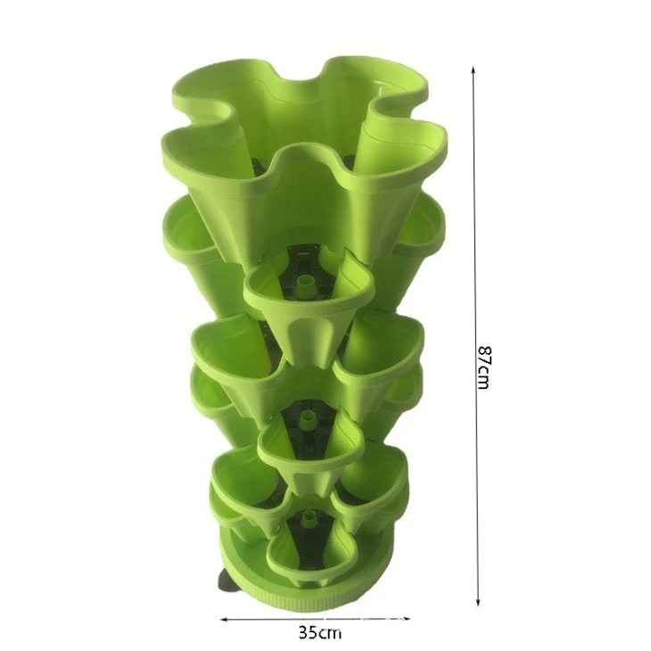 6-tier Stacking Planter Tower